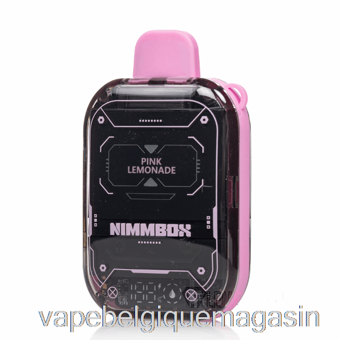 Vape Jetable Vapengin Nimmbox 10000 Limonade Rose Jetable